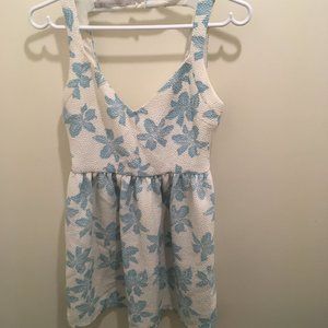 Zara Trafaluc Floral Mini Dress